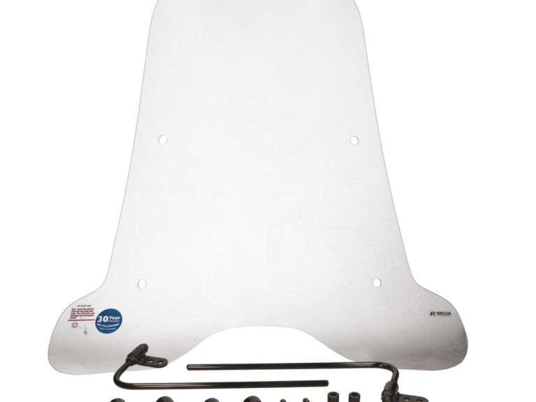 Windscherm Regia Met Bevestigingsset Hoog (made In Eu) Helder La Souris E-id S6, Segway E110, Segway E125