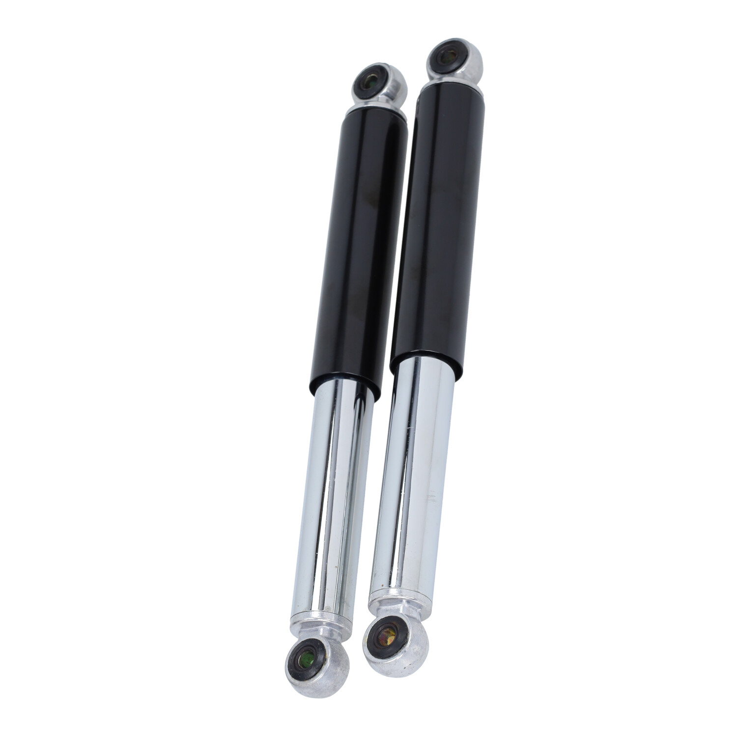 Schokbrekerset Hercules Prima 310mm Chroom Mat/zwart Sachs - Afbeelding 3