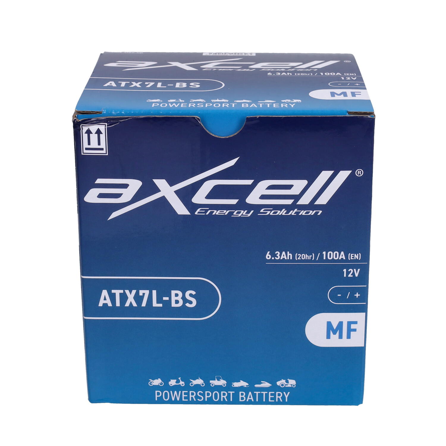 Accu Axcell Atx7l-bs/ytx7l-bs Euro-4/5 Zip 4t, Liberty Iget, Primavera, Sprint - Afbeelding 3