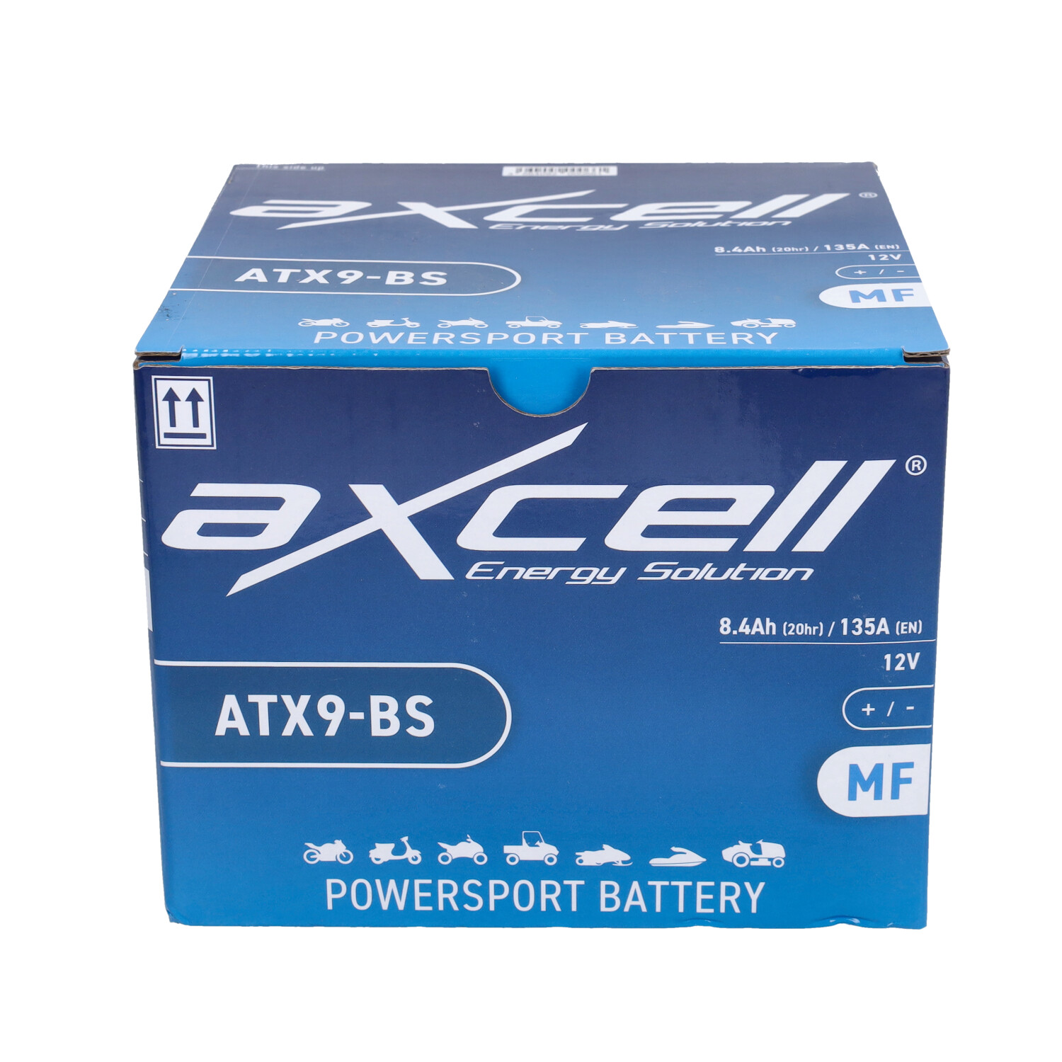 Accu Axcell Atx9-bs/ytx9-bs Euro2 Agility 16+ , Sco Piaggio, Super-8 - Afbeelding 3