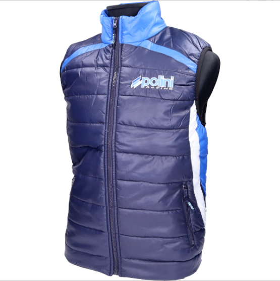 Bodywarmer Polini Team M Blauw/wit 098.2680/m