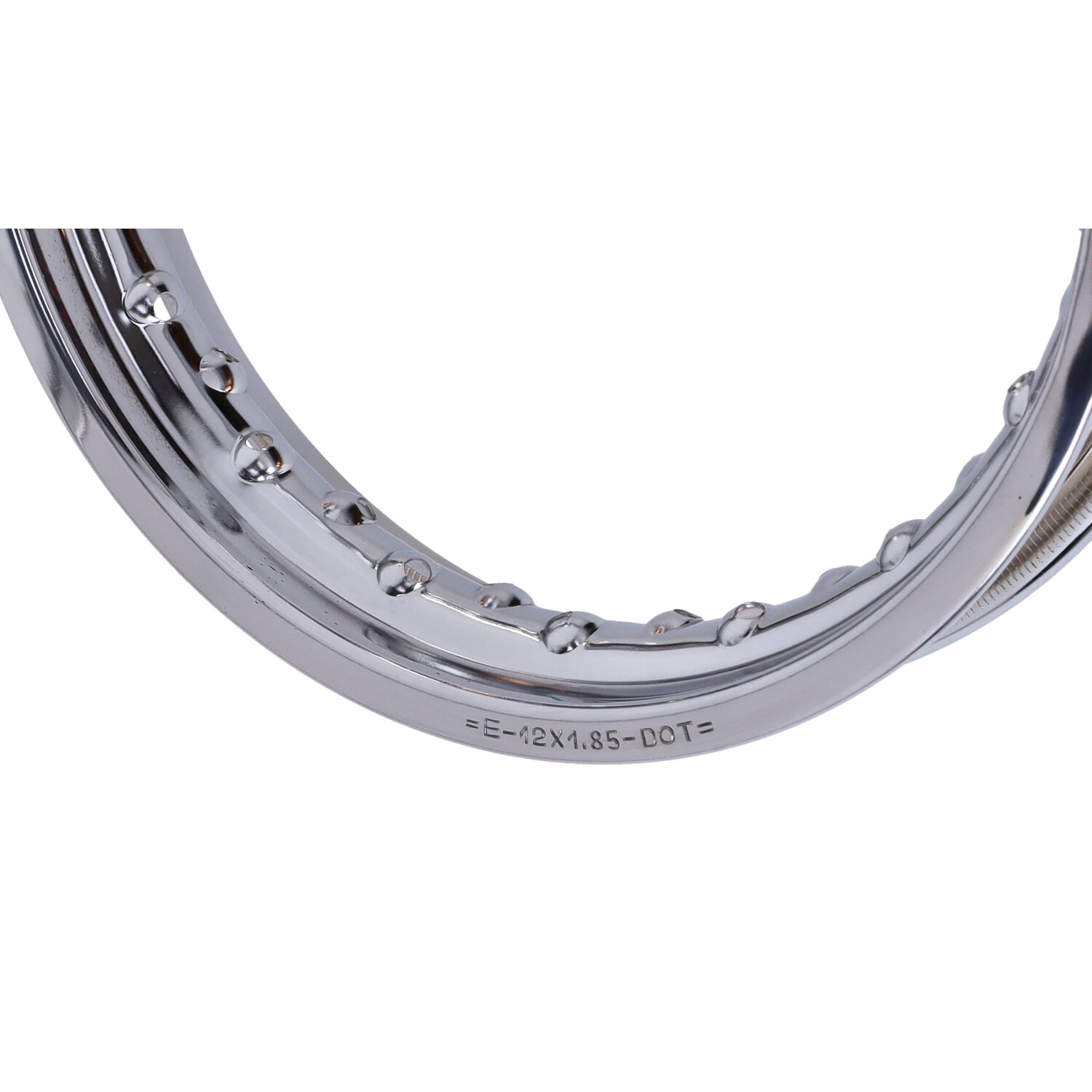 Velg Spaak Italcerchio 36 Gaats 1.85x12inch Chroom Dax, Puch Magnum, Skyteam - Afbeelding 5