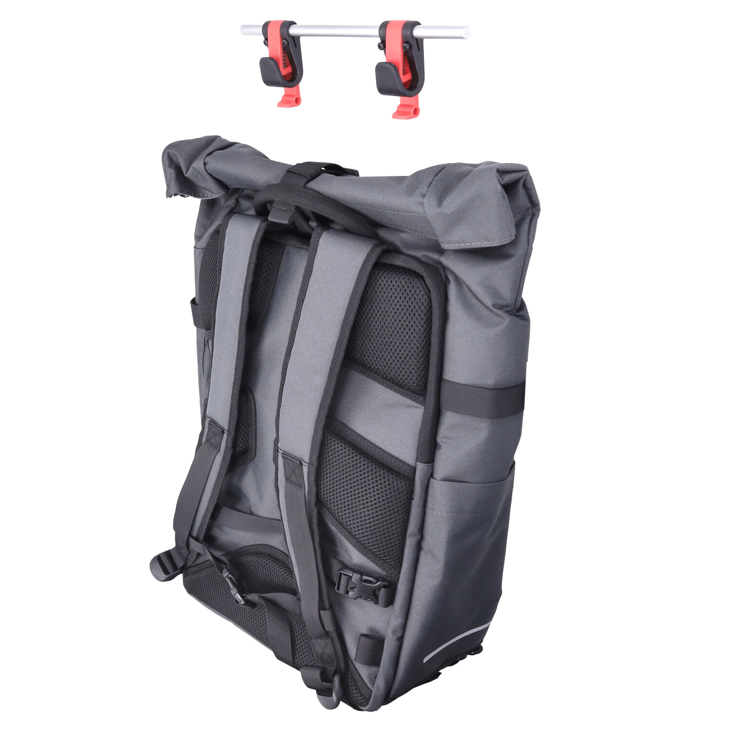 Rugzak / Fietstas Shad Achterdrager Afneembaar 22l Grijs Fiets, Fatbike - Afbeelding 6