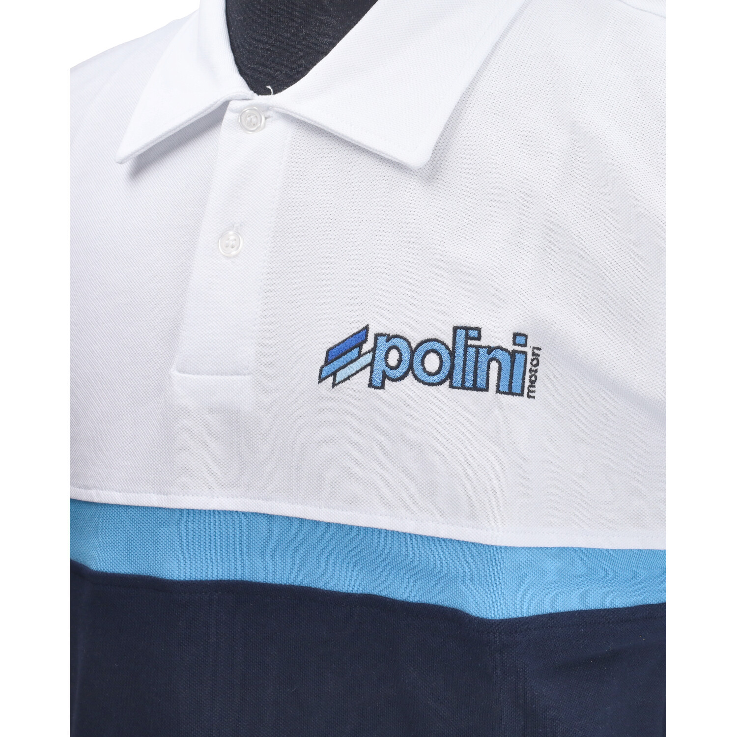 Polo-shirt Polini Xl Wit/blauw 098.2677/xl - Afbeelding 3