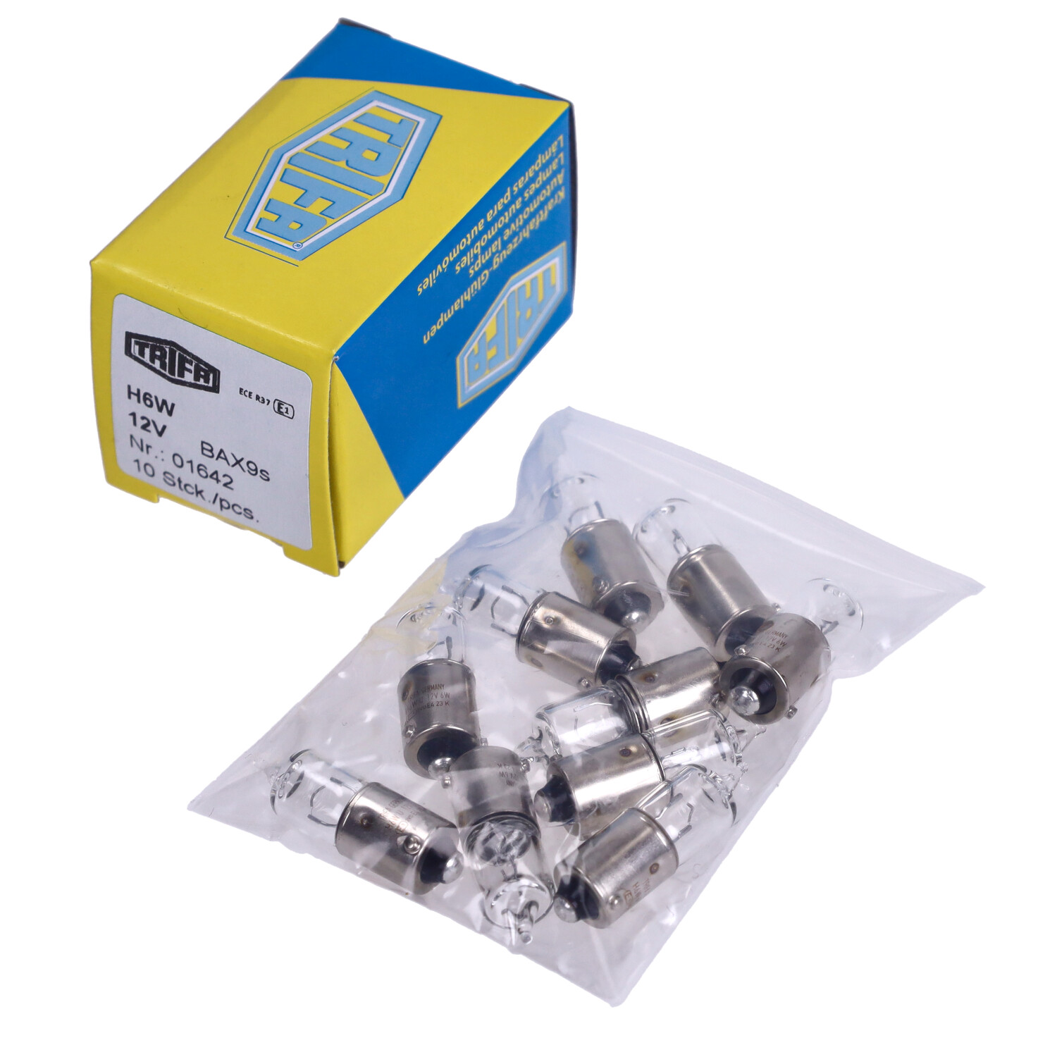 Lamp 12v Trifa 6w Halogeen O.a. Bax9s 1pcs Beta Rr50 - Afbeelding 3