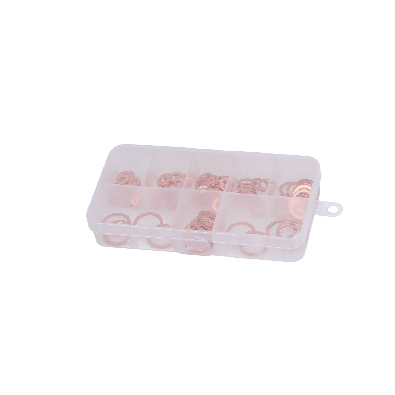 Assortimentsdoos Ringset Koper M4-m14 100pcs - Afbeelding 3