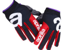 Handschoenset Aprilia Origineel Race Wheelie M Zwart/rood 8t0023m03blk