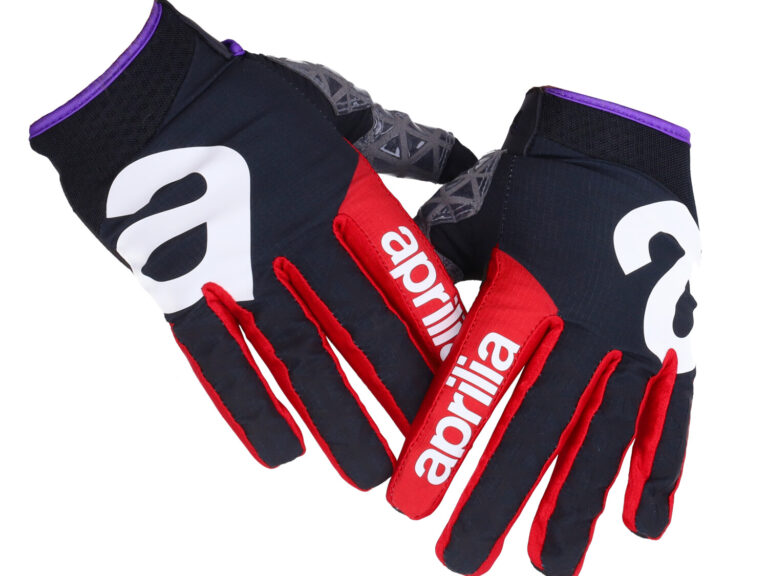 Handschoenset Aprilia Origineel Race Wheelie M Zwart/rood 8t0023m03blk