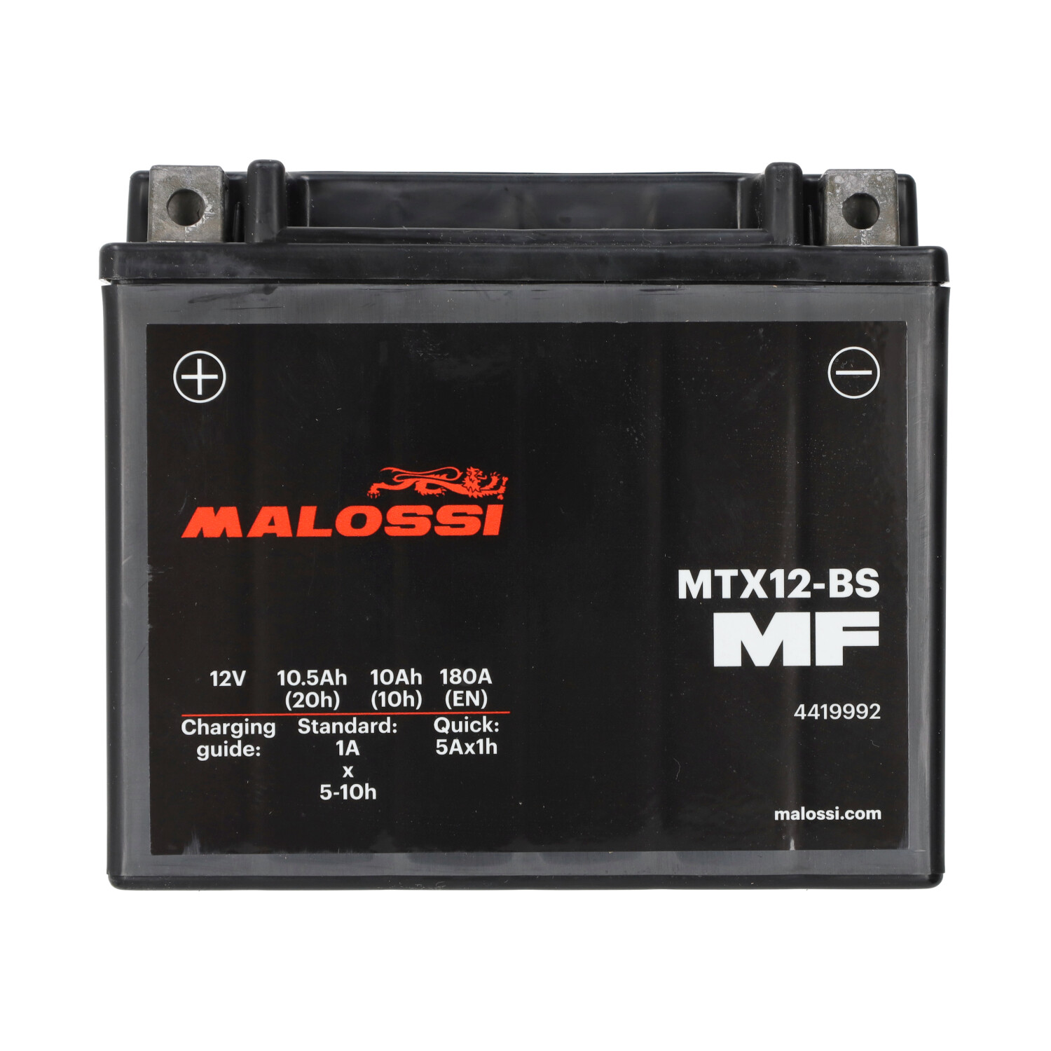 Accu Malossi Mtx12-bs/ytx12-bs Beverly 300cc, Gts 300, Mp3-300cc, Runner 180cc 4419992 - Afbeelding 3