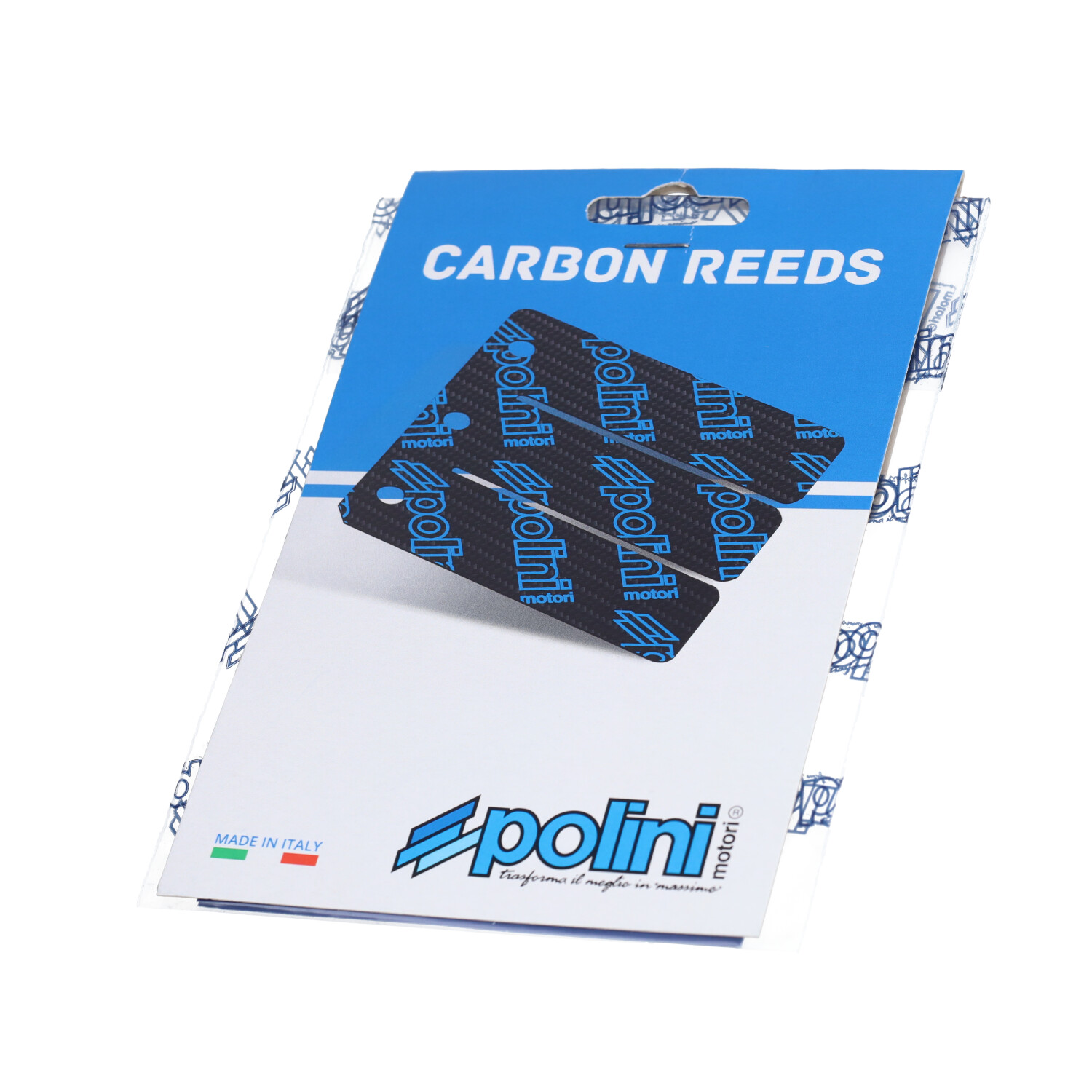 Membraanplaatset Polini Carbon 110x100x0.25mm Geel 2pcs 213.0599 - Afbeelding 4