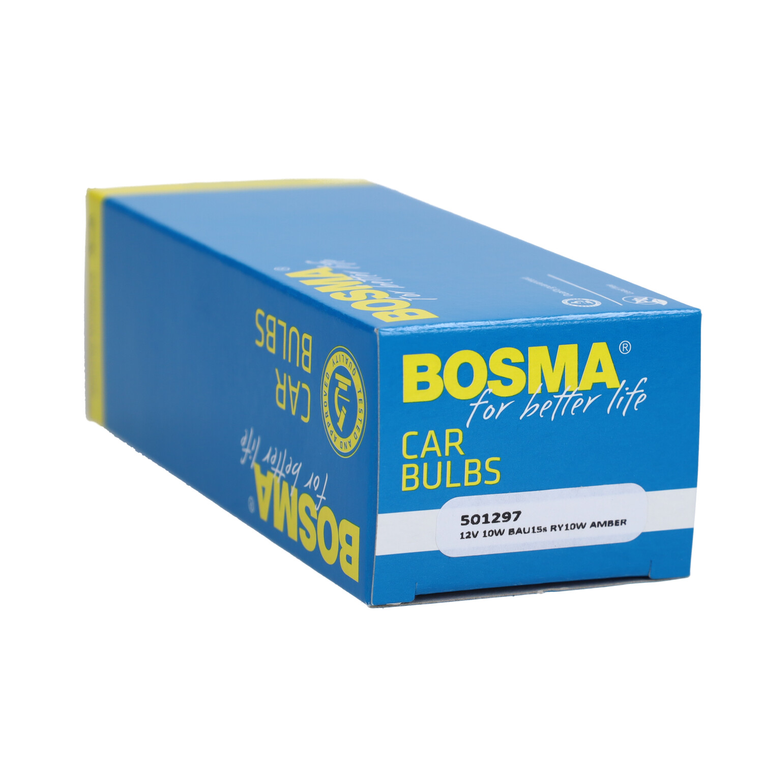 Lamp 12v Bosma 10w Bau15s Oranje Kymco, Agility, Vespa, Lx 4t, Lx 2t - Afbeelding 2