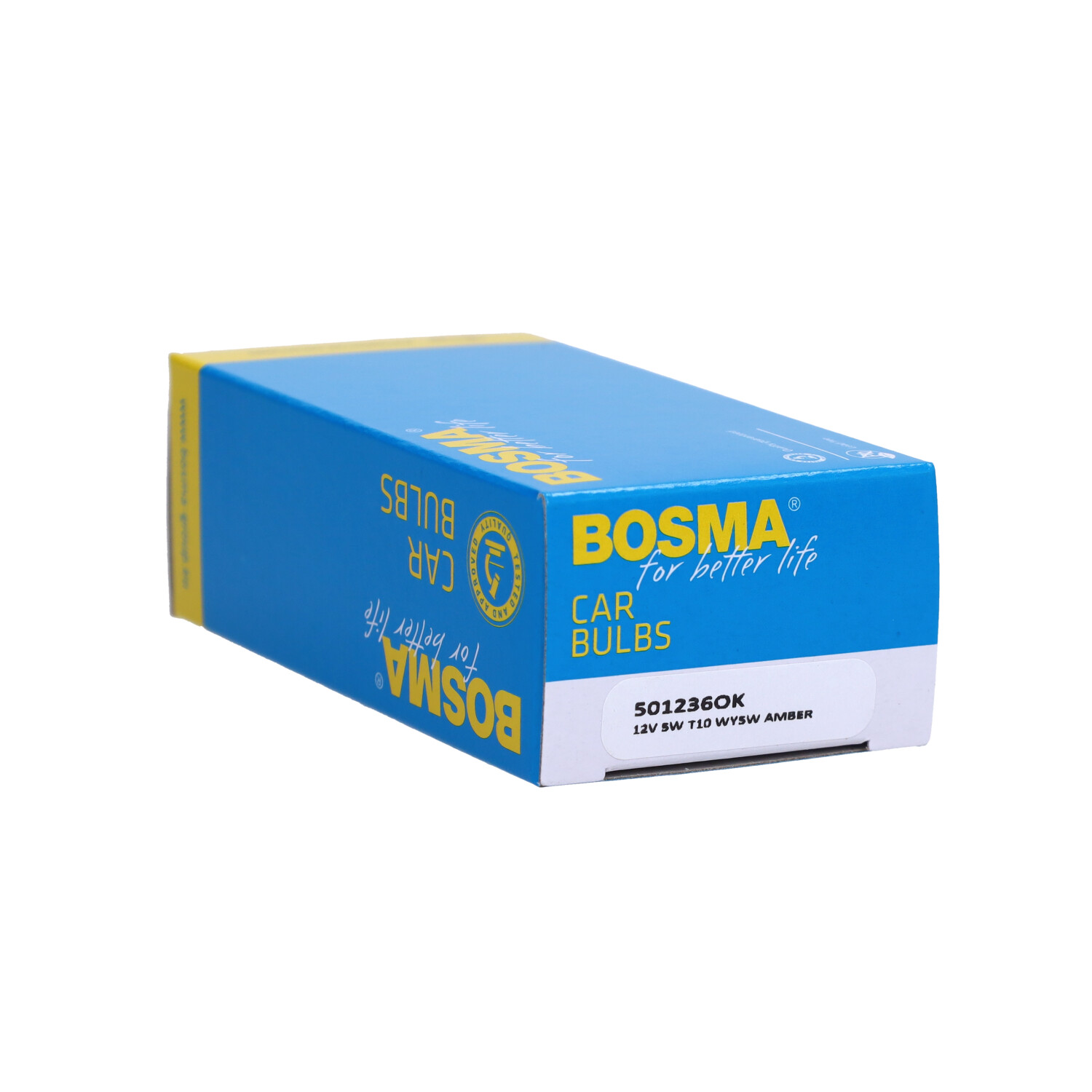 Lamp 12v Bosma 5w Insteek R.a.w Achter T10 Wedge Vespa, Gts, Gts Super 300cc, Gtv, Piaggio, Mp3-300cc, Mp3-400cc 51236ok - Afbeelding 2