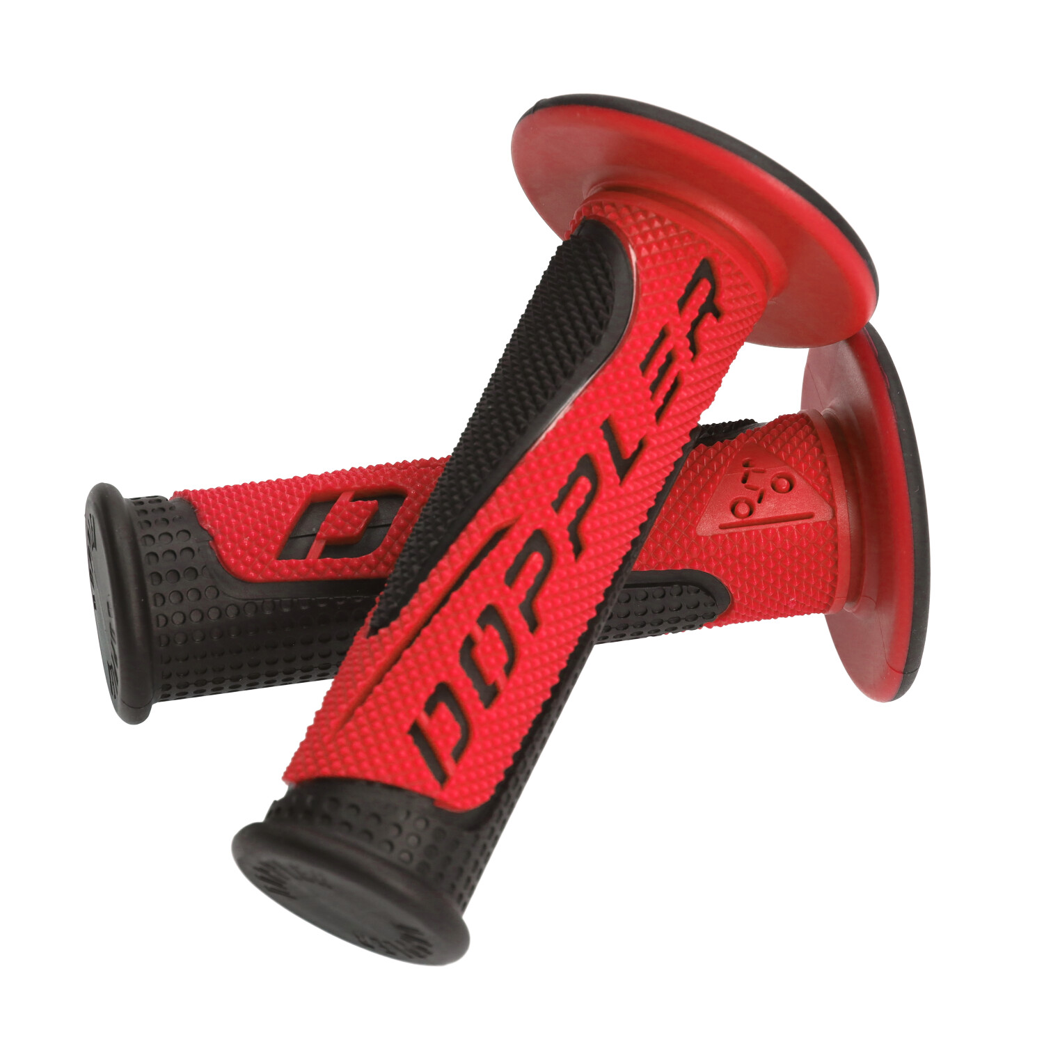 Handvatset Doppler Radical Universeel Zwart/rood 22/24mm 487283 - Afbeelding 3