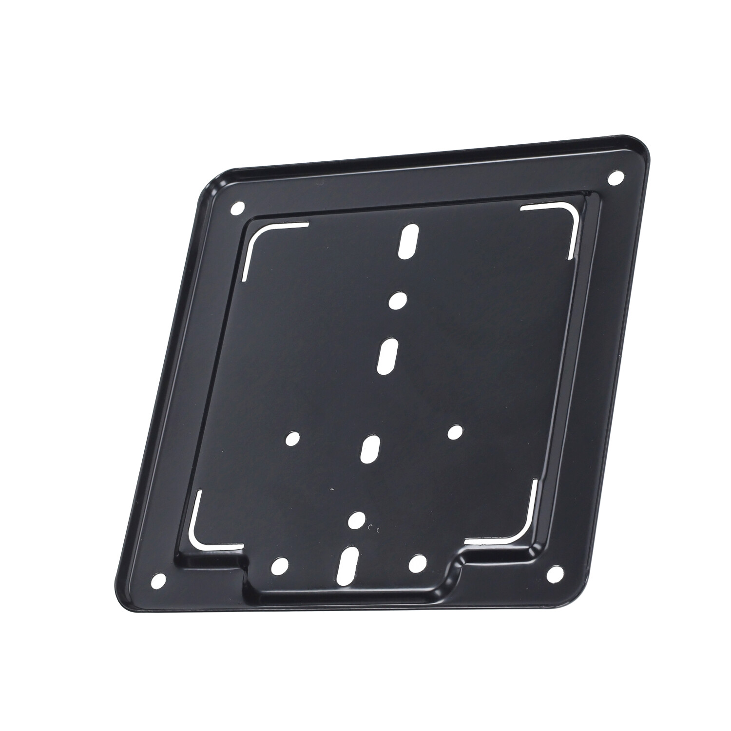 Houder Kentekenplaat Metaal Vespa Classic 170x170mm Zwart - Afbeelding 3