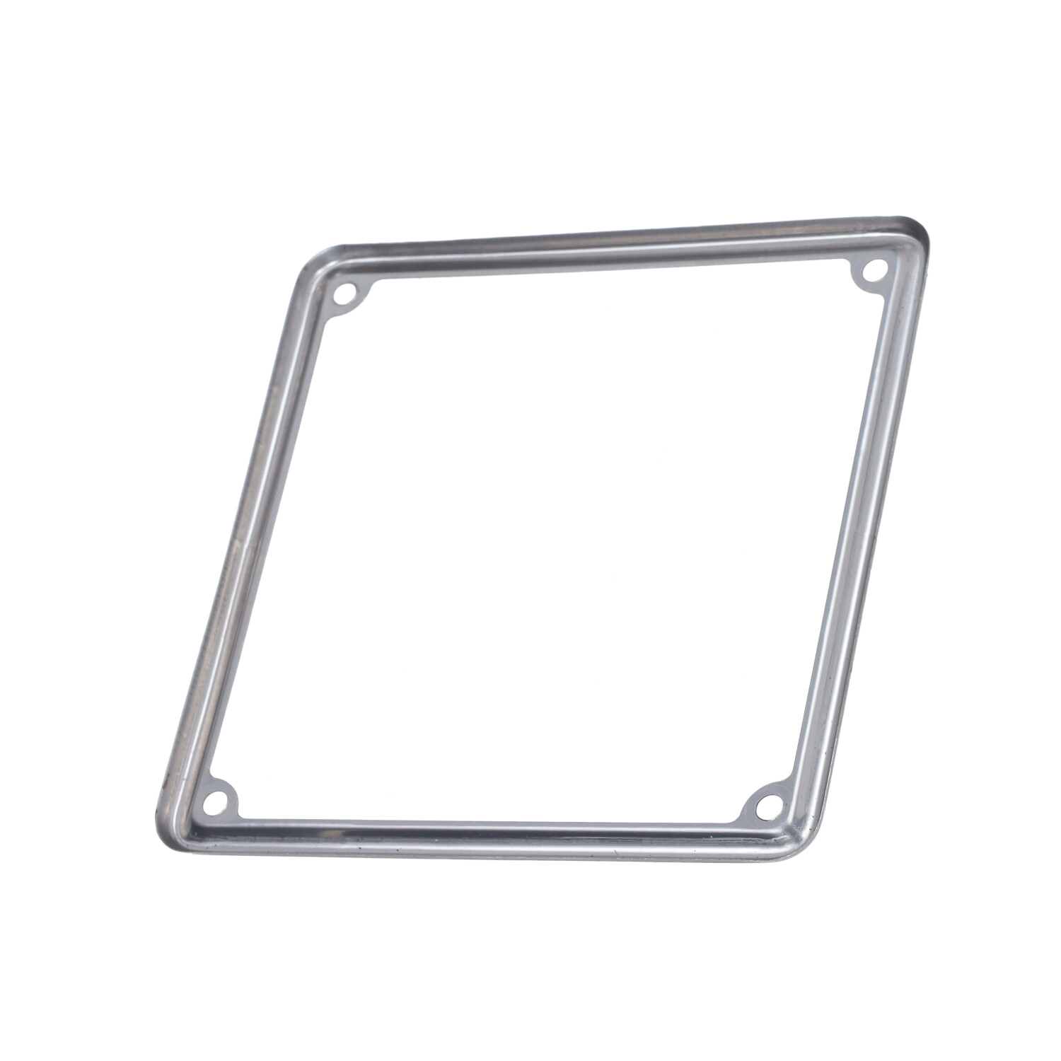 Rand Kentekenplaat Metaal 170x170mm Vespa Classic Chroom - Afbeelding 3