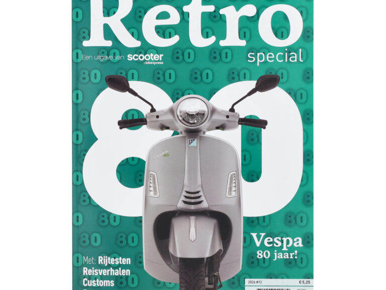 Accessoire tijdschrift Vespa retro special 2026