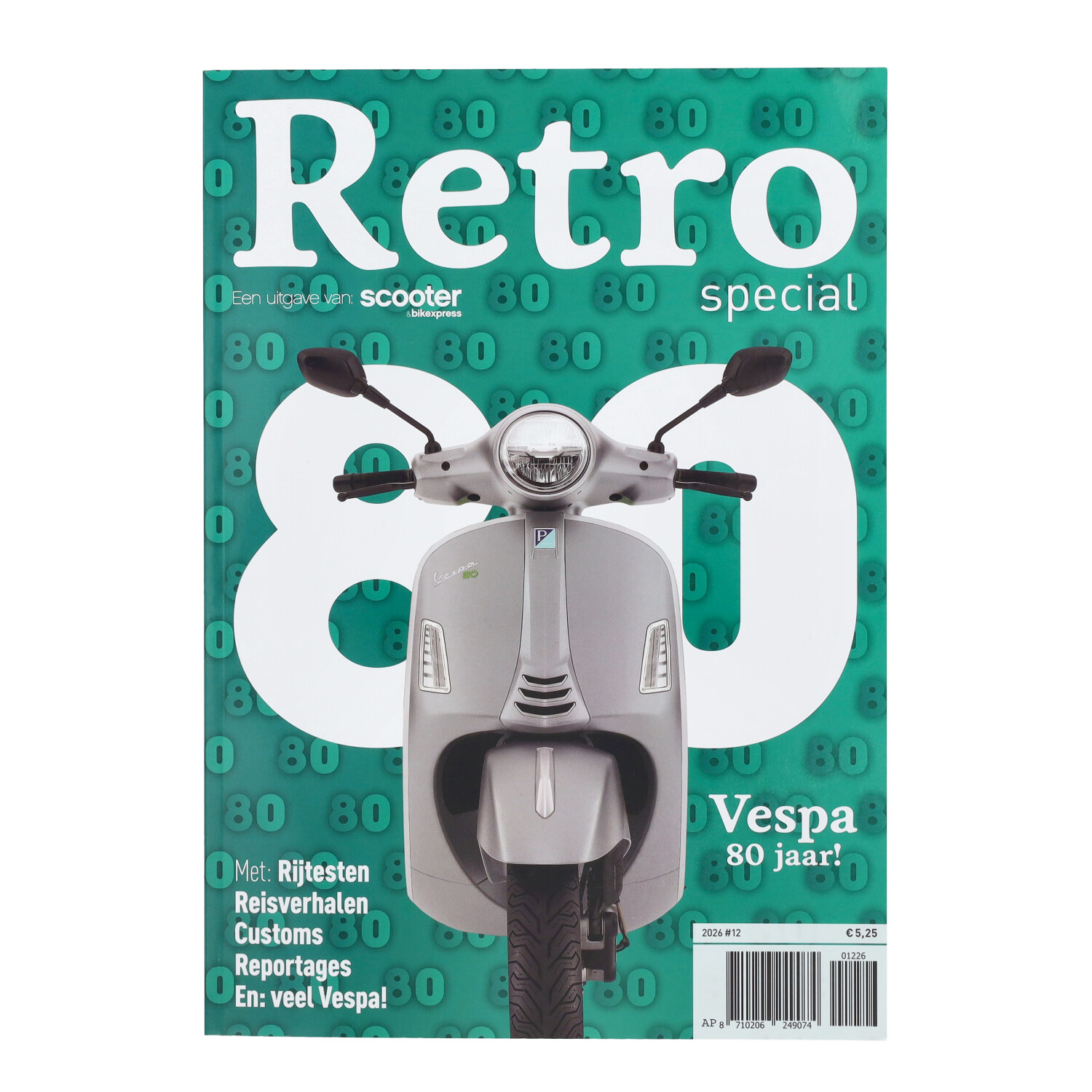 Accessoire tijdschrift Vespa retro special 2026