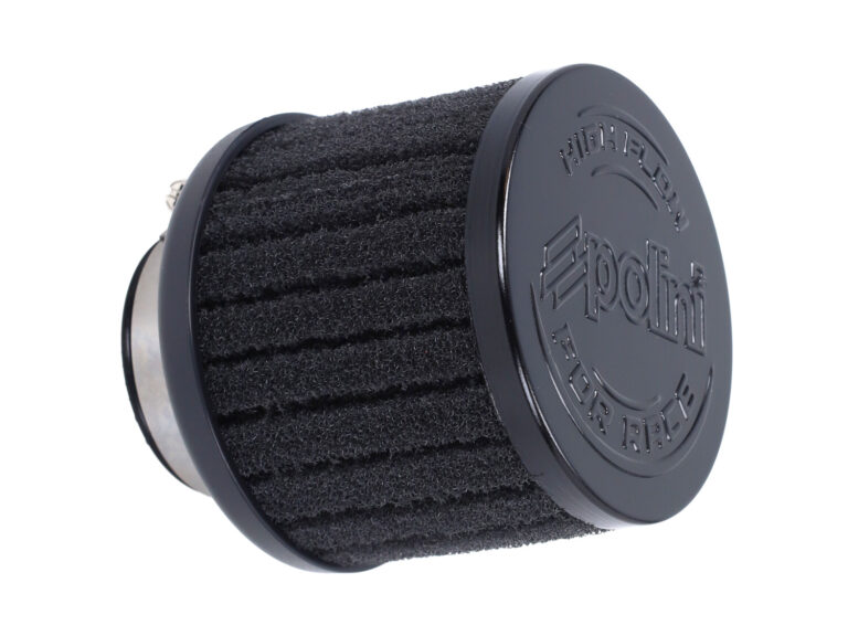 Powerfilter Polini carburateur PHBL-PHBH recht/lang 39mm zwart 203.0205