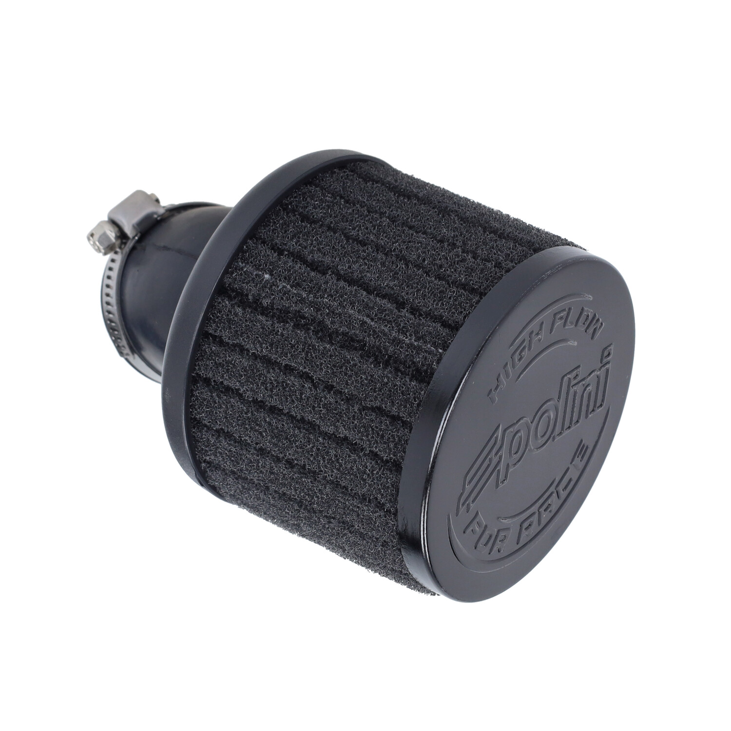 Powerfilter Polini PHBL-PHBH schuin/lang 39mm zwart 203.0211 - Afbeelding 5