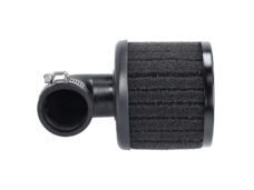 Powerfilter Polini 90 graden haaks/lang 34mm zwart 203.0214