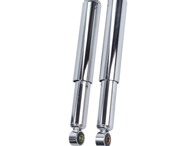 Schokbrekerset Dmp Dicht Classic 370mm Chroom Bromfiets