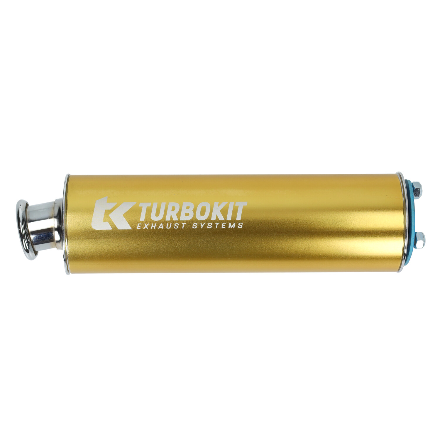 Nademper Turbokit Aluminium 3-bouts 60mm Goud - Afbeelding 3