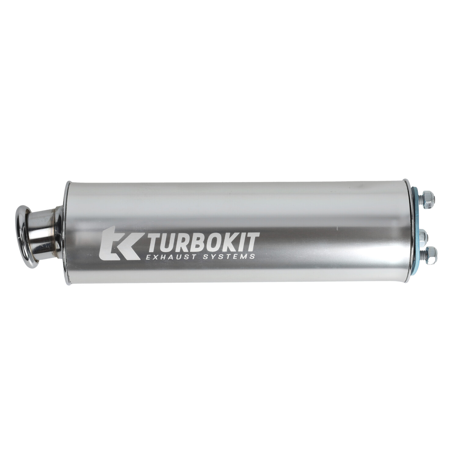 Nademper Turbokit Aluminium 3-bouts 60mm Zilver - Afbeelding 3
