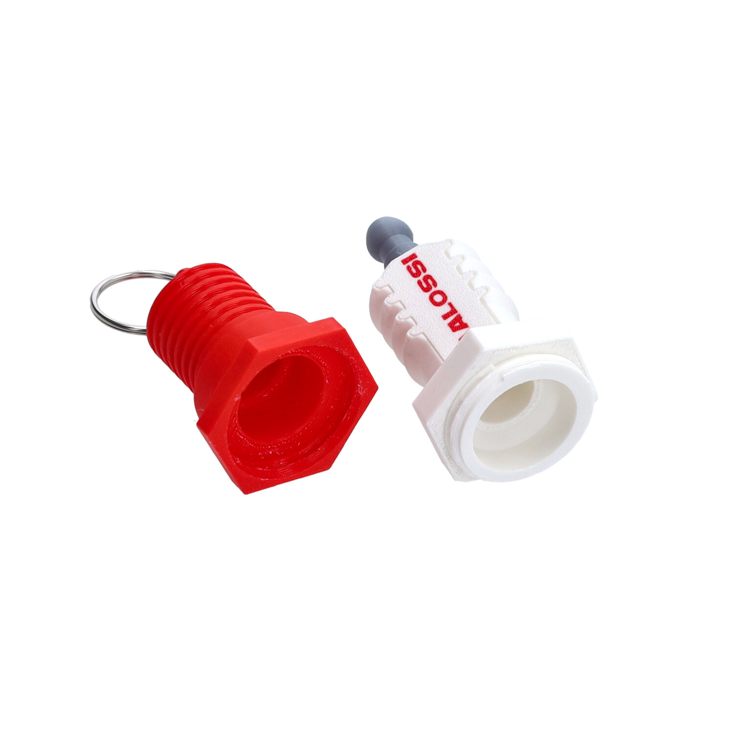 Bougiehouder Malossi Wit/rood 4220475b - Afbeelding 3