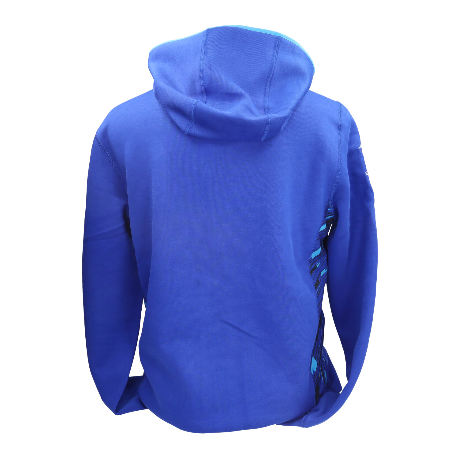 Hoodie Yamaha Origineel Met Rits Paddock Blauw Qmb26fs1e00l - Afbeelding 3