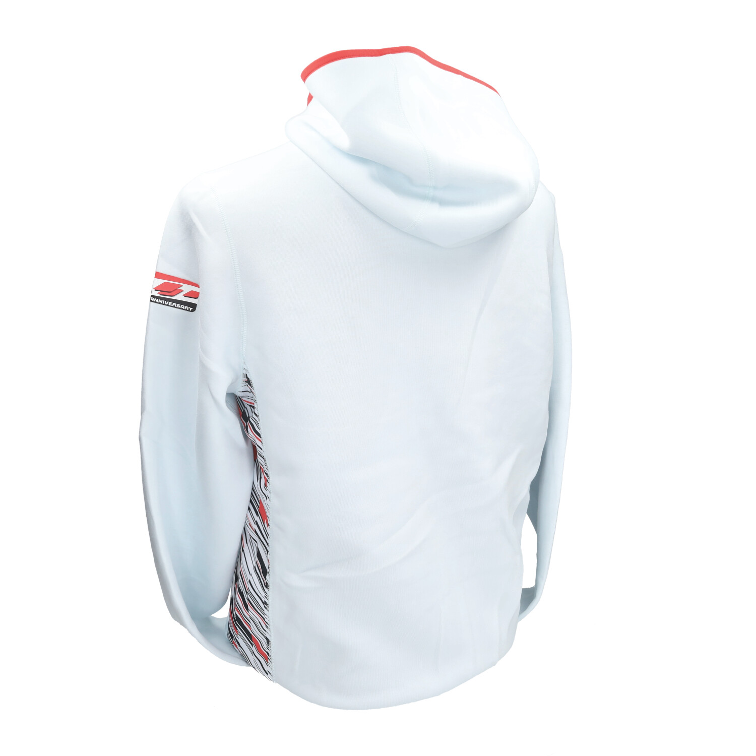 Hoodie Yamaha Origineel Met Rits 70th Anniversary Wit B2570annw60l - Afbeelding 3
