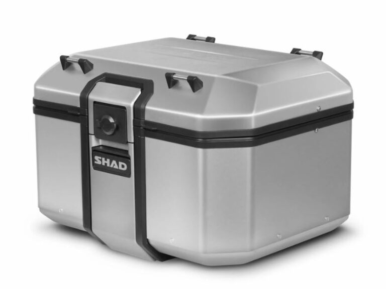 Topkoffer Shad + Montageplaat Aluminium Terra Tr48 48l Grijs D0tr48100