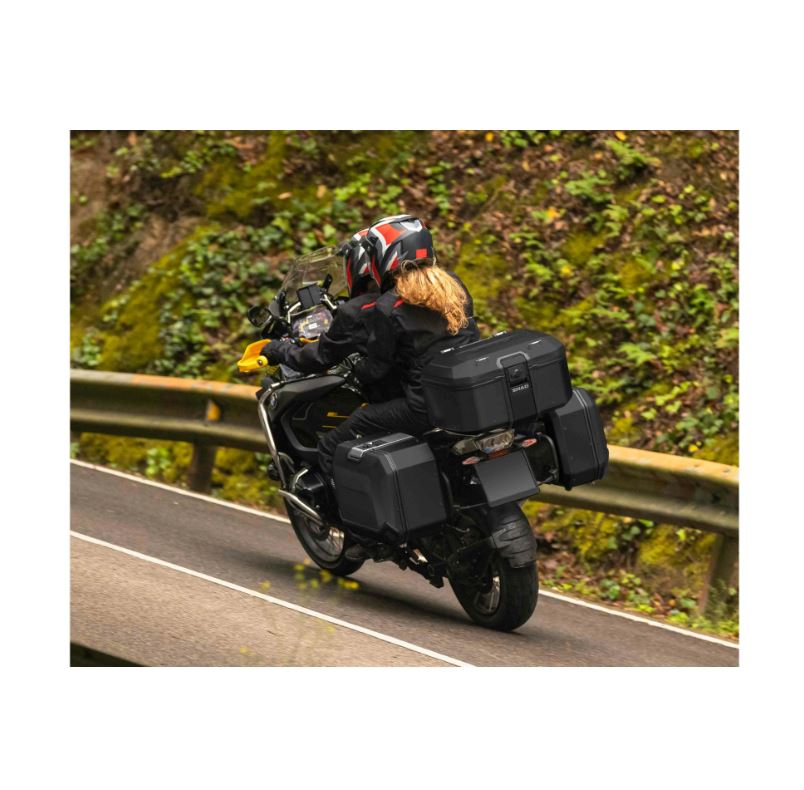 Topkoffer Shad + Montageplaat Aluminium Terra Tr55 Pure Black Edition 55l Zwart D0tr55200b - Afbeelding 6