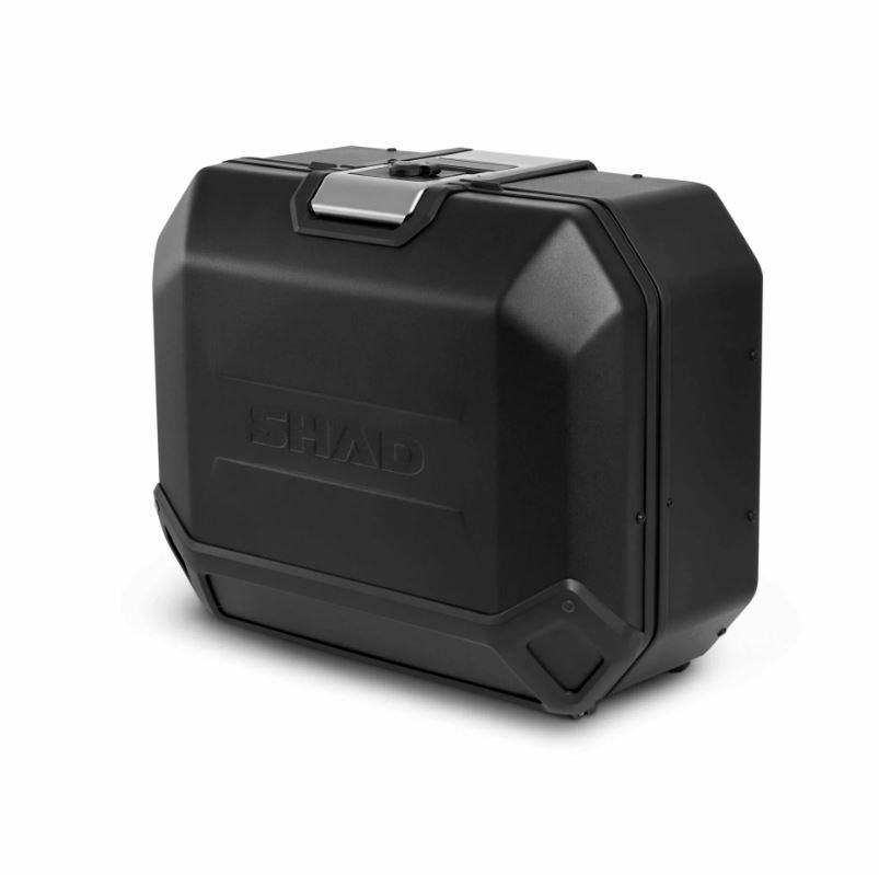 zijkoffer shad links aluminium TERRA TR36L black edition 36L zwart d0tr36100lb