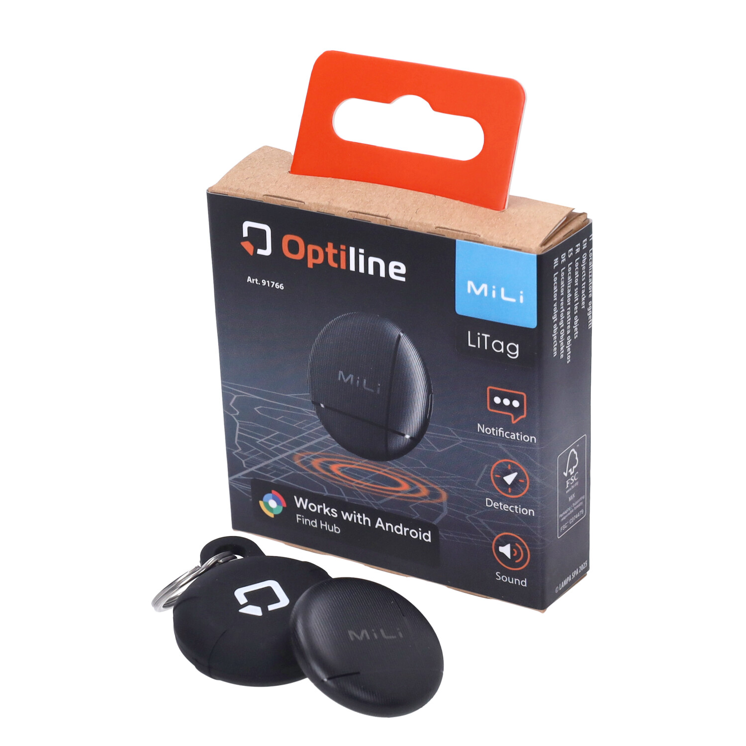 Smartfinder Optiline Tracker Werkt Via Android, Smart Tracker Zwart Bromfiets, E-bike, Fatbike, Minicar, Motorfiets, Scooter 91766 - Afbeelding 6
