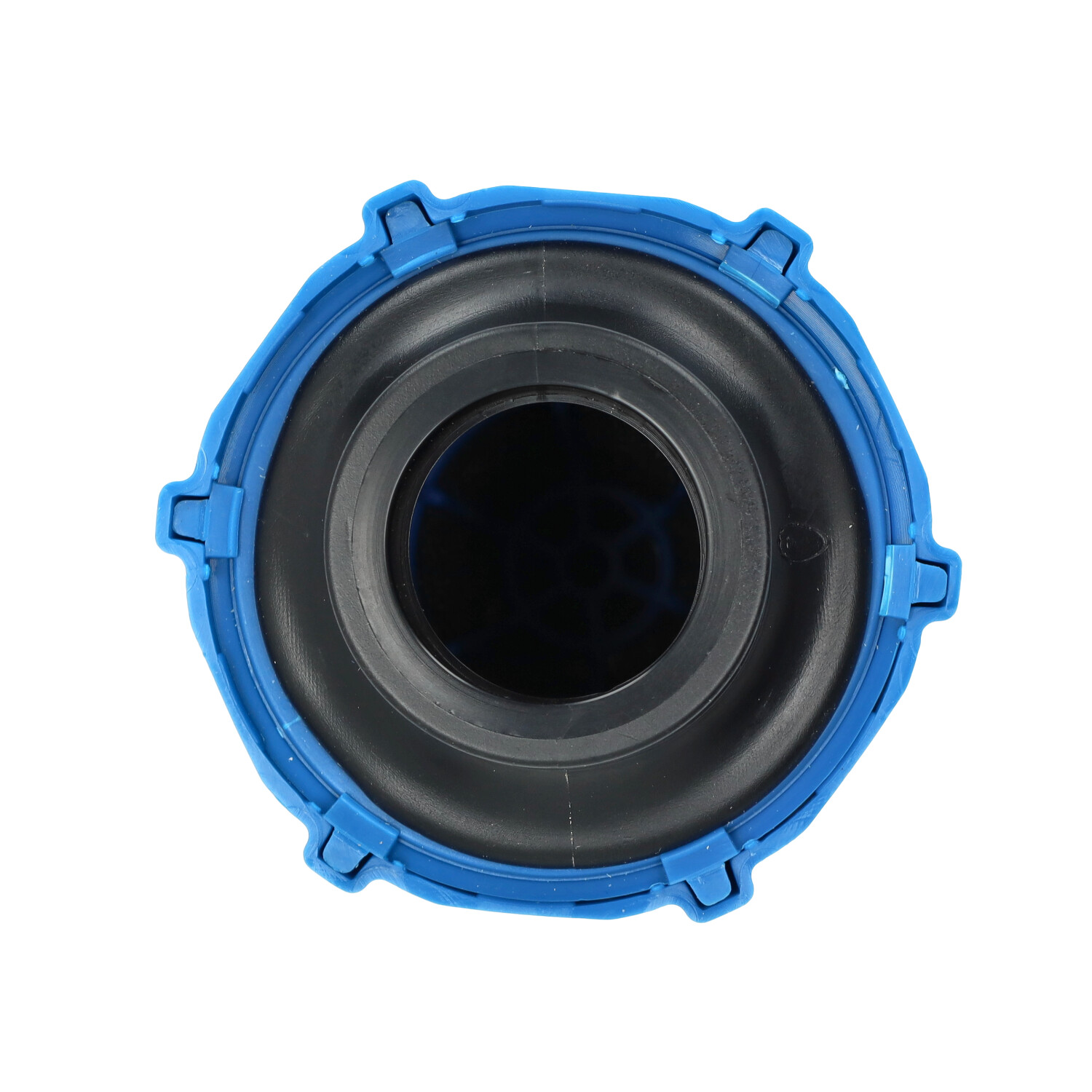 Powerfilter Polini recht universeel 32mm blauw 203.0176 - Afbeelding 4