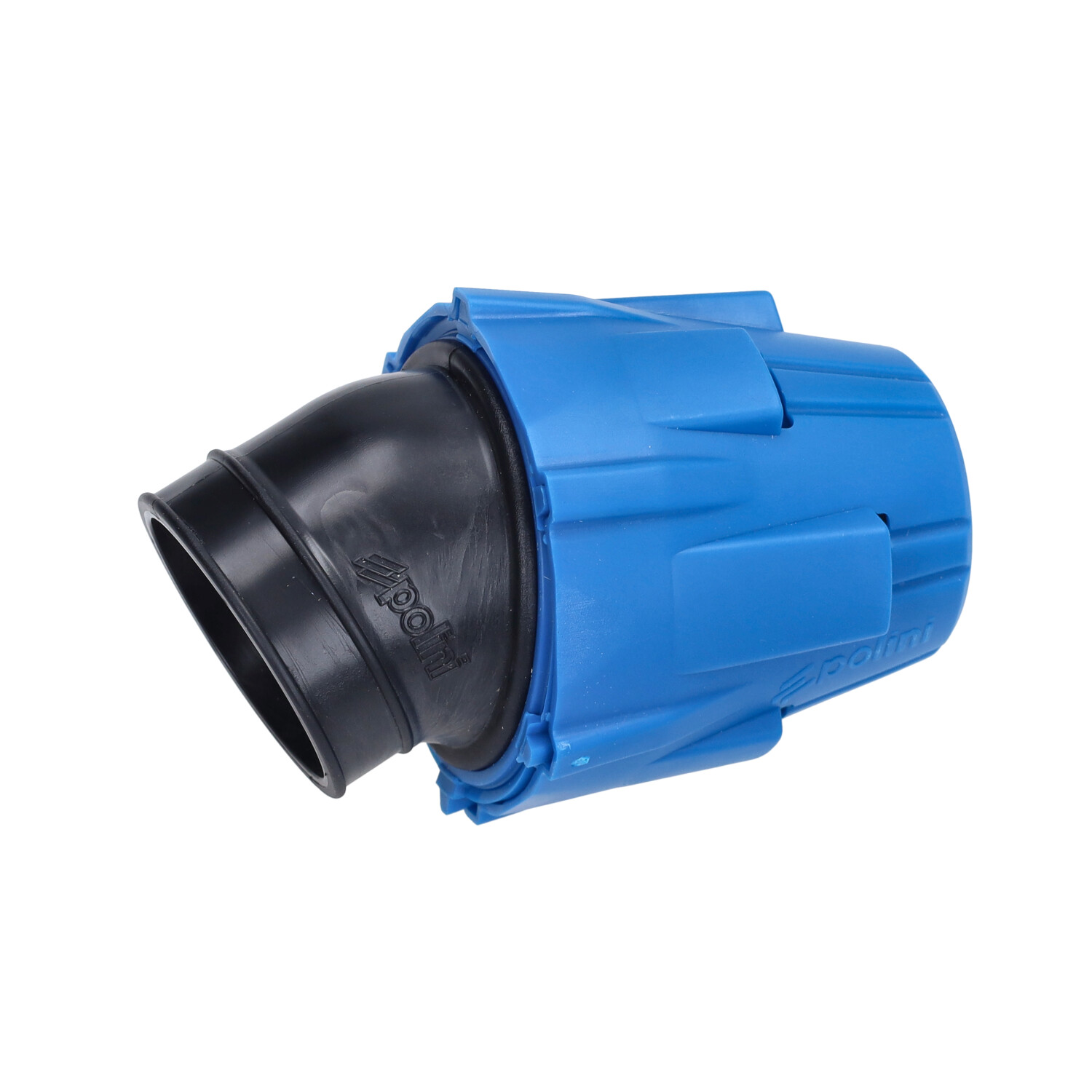 Powerfilter Polini schuin universeel 30 graden 46mm blauw 203.0184 - Afbeelding 4
