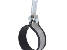 Uitlaatklem Turbokit Lang Universeel Met Rubber 60mm Rvs