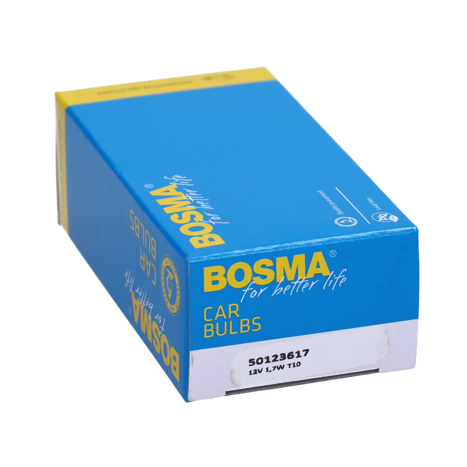 Lamp 12v Bosma 12v 1.7w Insteek T10 Wedge 50123617 - Afbeelding 2
