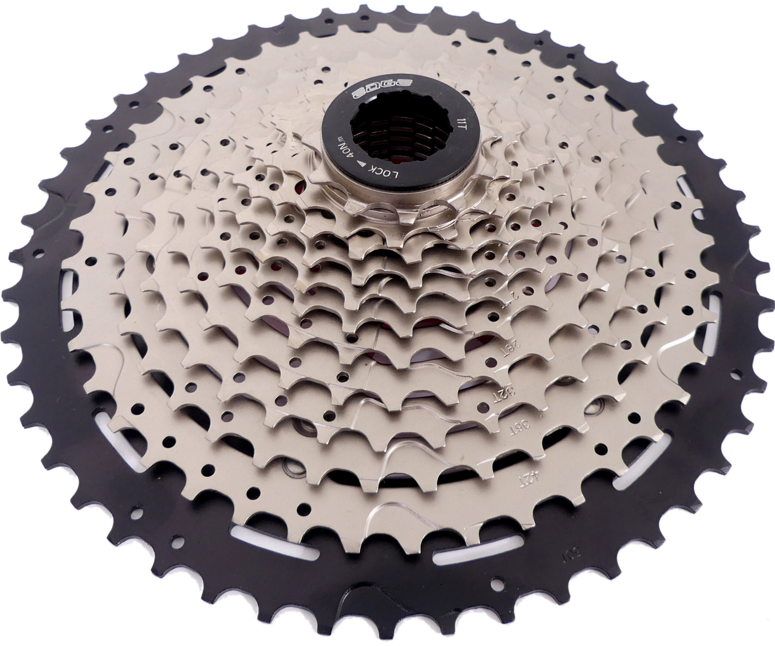 Cassette 12 speed Edge CSM9012 11-52T - zilver/zwart
