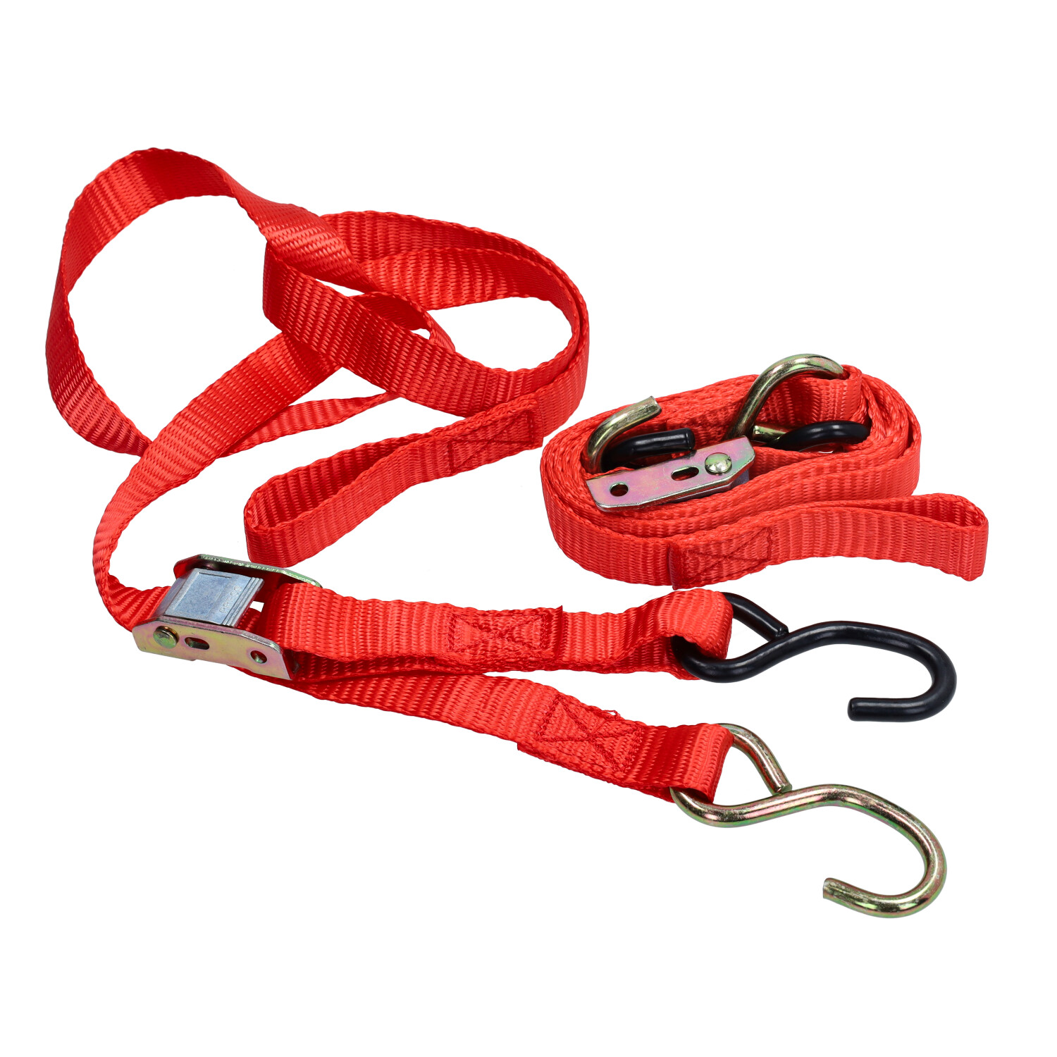 Gereedschap DMP spanband set (2m lengte) rood 2-delig - Afbeelding 3