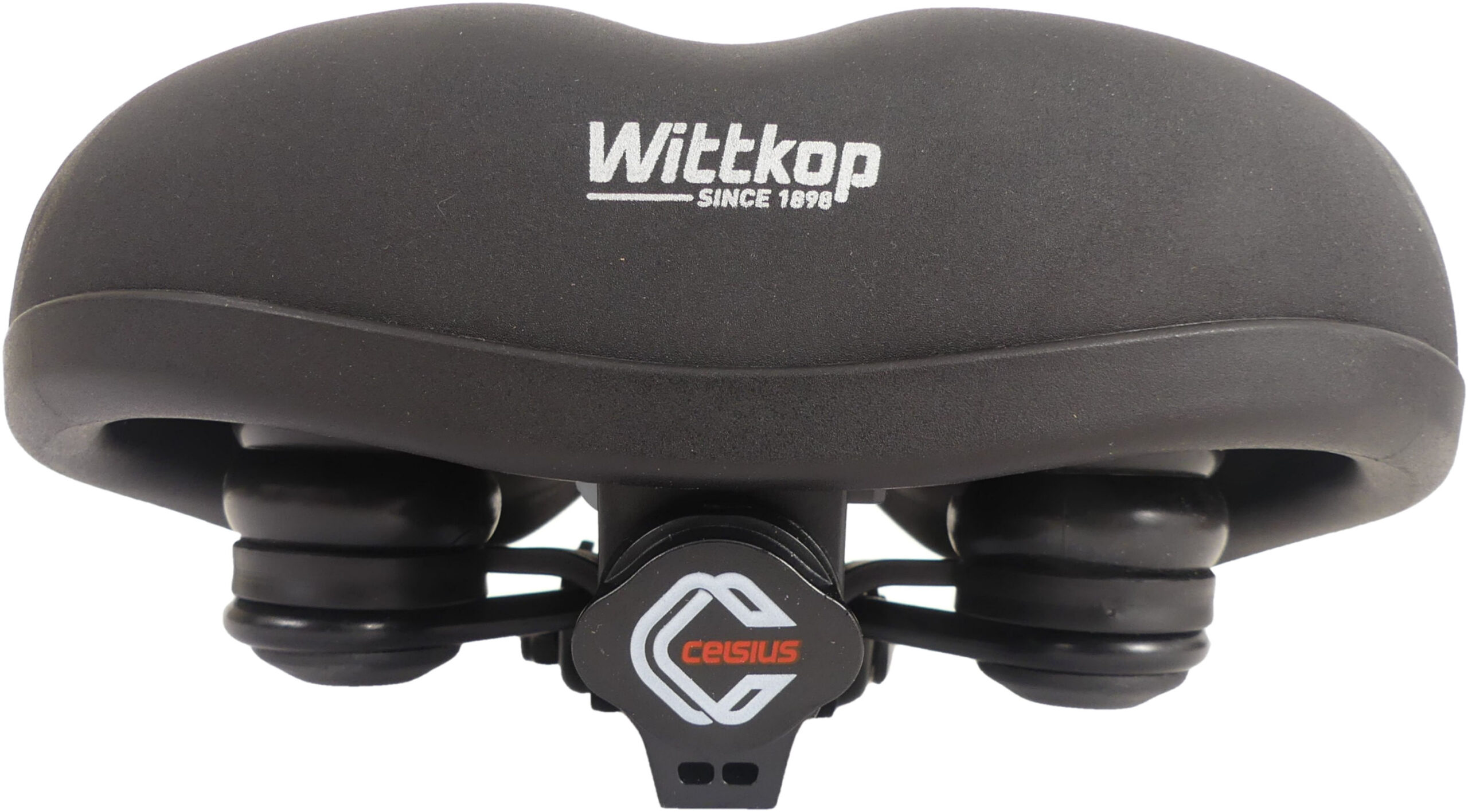Fietszadel Wittkop Kelvin Accu met zadelstrop - zwart - Afbeelding 4