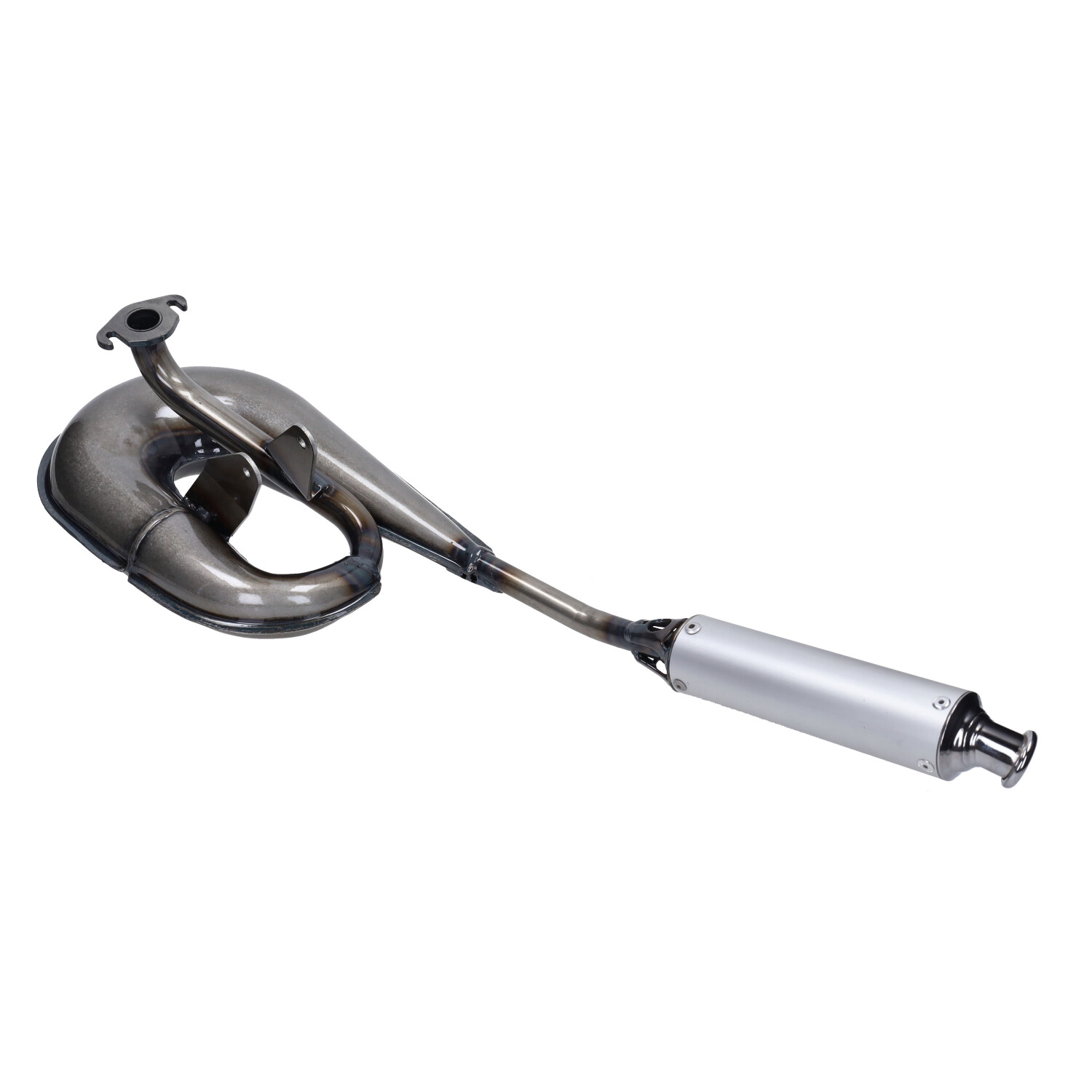 Uitlaat Tecno Circuit Flens Peugeot Blank/alu 103 - Afbeelding 2