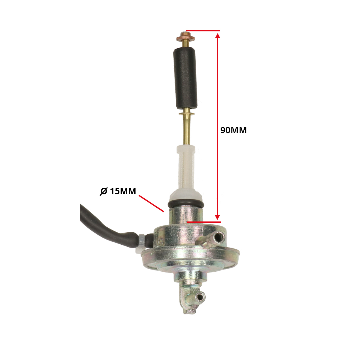 Benzinekraan Omg Electrisch Vacuum Speedfight, Viva, Zenith - Afbeelding 6