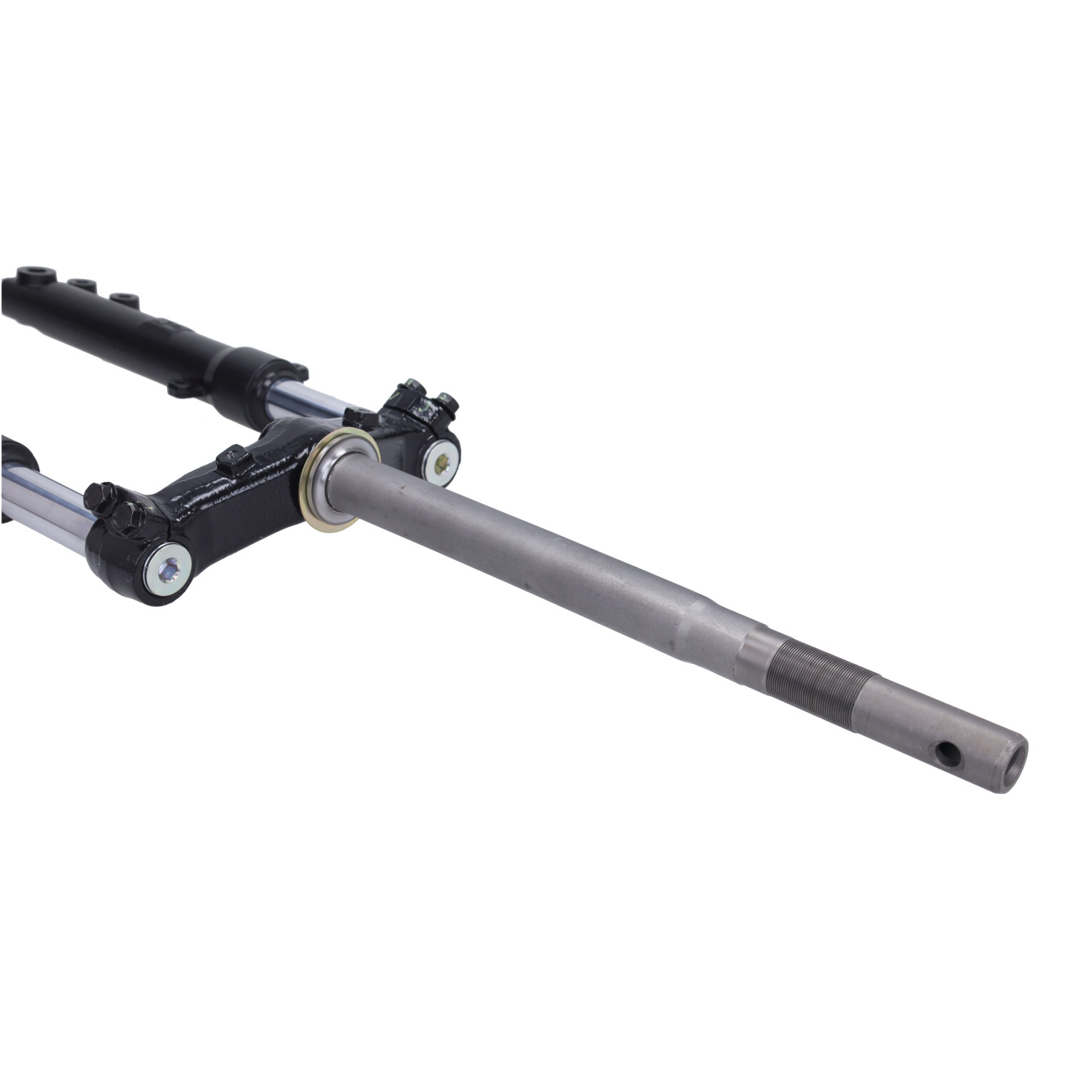 Voorvork Peugeot Origineel Compleet Zwart Kisbee 781017n - Afbeelding 4