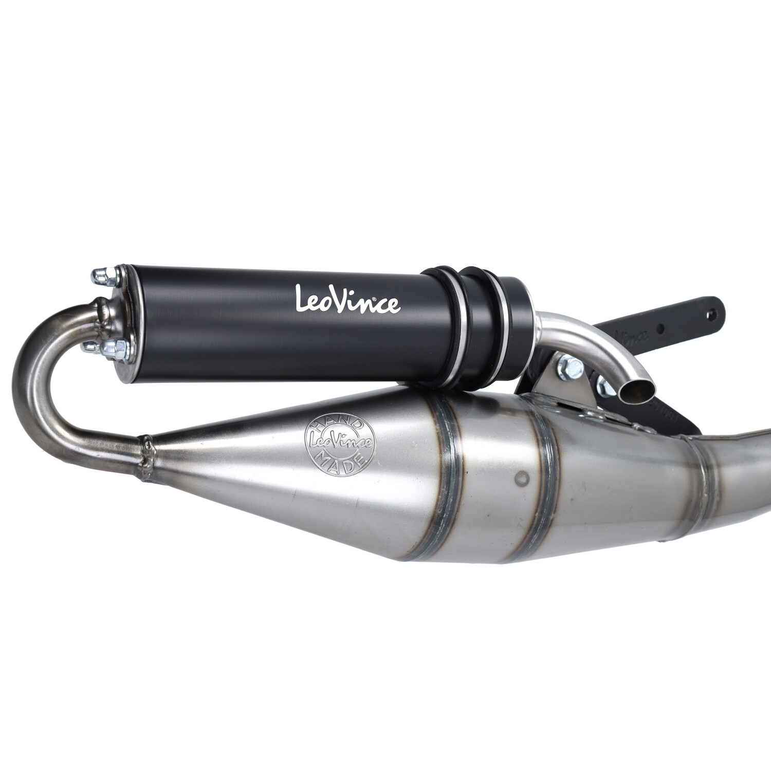 Uitlaat Leovince 2t Hand Made Tt Zwart Jet Force, Kisbee 2t, Ludix, Speedfight 3, Speedfight 4 4059b - Afbeelding 7