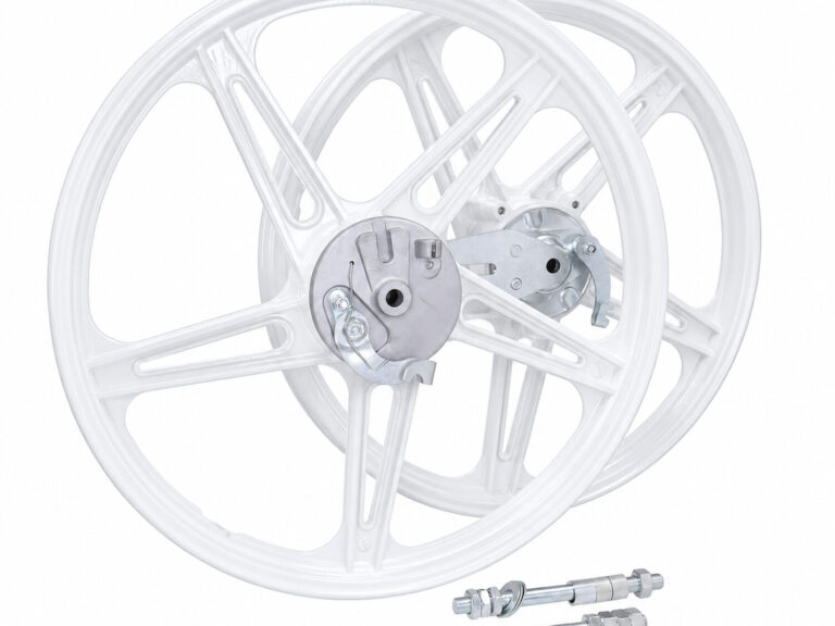 Wielset Fast-arrow Compleet 5-spaaks Peugeot 17 Inch Wit 103, 103spx