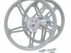 Wielset Fast-arrow Compleet 5-spaaks Peugeot 17 Inch Grijs 103spx, 103
