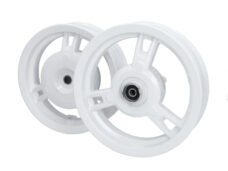Wielset Fast-arrow 12 Inch Wit Peugeot, Kisbee 2t, Kisbee 4t