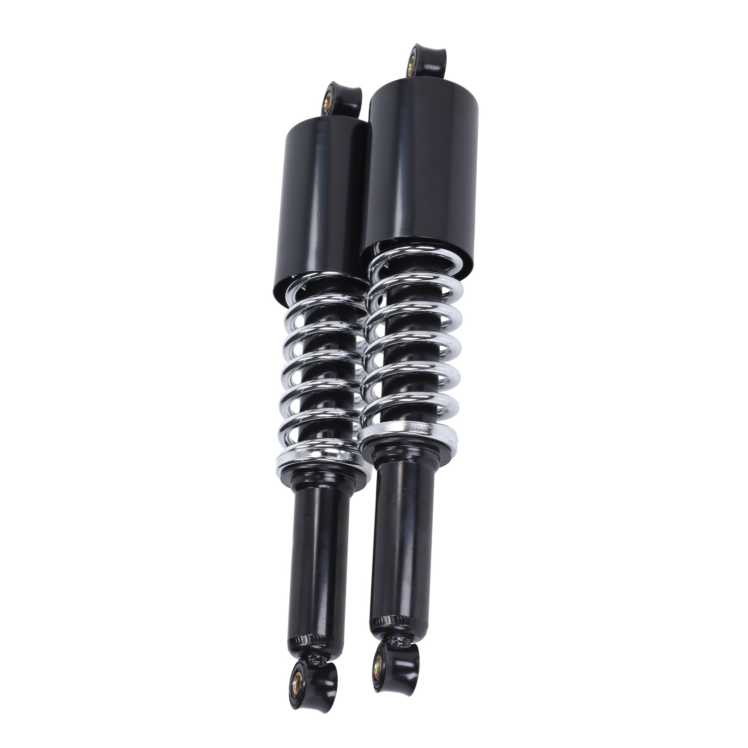 Schokbrekerset Fast-arrow 350mm Zwart/chroom Puch Dakota, Puch M50, Puch Monza - Afbeelding 3
