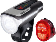 Verlichtingset Sigma Aura 80 USB koplamp + Nugget II achterlicht